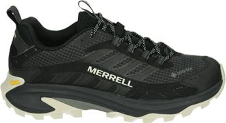 Merrell Moab Speed 2 GTX Heren Vrijetijdsschoenen - Heren - Sneakers - Zwart - 46 EU - Schoenen
