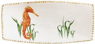 ABBIAMO TUTTO Seahorse Rectangle Plate/Tray