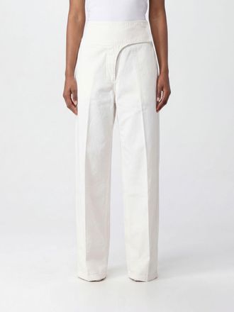 Ami Jeans ampi in denim di cotone