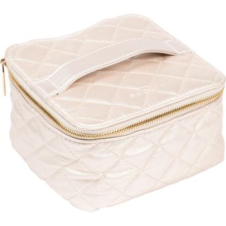 Scout Hidden Gem Jewelry Case in Champagne Quilted at Nordstrom