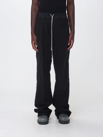 Rick Owens Pantaloni Drawstring in cotone a gamba larga con coulisse