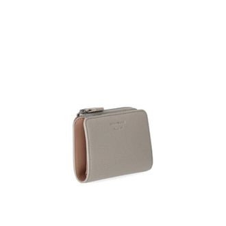 Emporio Armani Portemonnee met hertenprint-afwerking - Dames - Accessoires - Beige - Maat: ONE Size