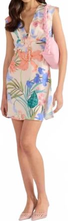 Minkpink Ravina Bias Mini Dress In Floral