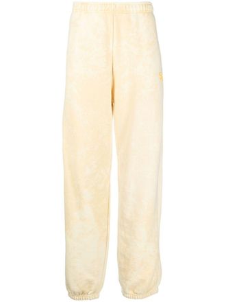 Diesel embossed logo track pants - Yellow