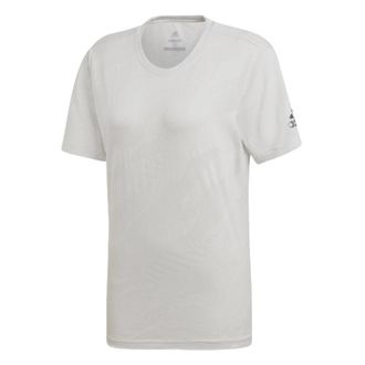 adidas Freelift Engineered Jacquard T-Shirt White CY6256