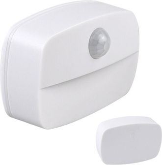 OEM Lampara Led Con Sensor De Movimiento - 6 Led Blanco Fr&iacute;o 6000 K - Para Armario Caj&oacute;n Mueble - Funciona Con Pilas Aaa - 1 Unidad