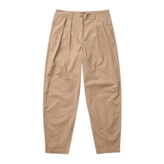 Blauer Tapered Trousers, female, Beige, Size: W26 Tapered Trousers