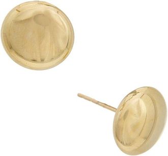 Italian Gold, Inc 10K 11Mm Polished Button Stud Earrings
