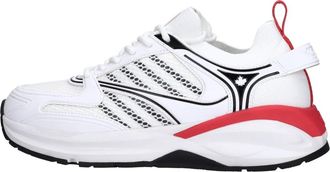Dsquared2 Dash Sneakers - Heren - Sneakers - Wit - 41 EU - Leer - Schoenen