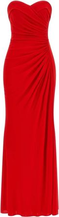 Elie Saab Dames, Jurken, Rood, Maat: XS Jersey