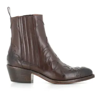 Sartore Cowboy Boots, female, Brown, Size: 7 1/2 US Texan Boot