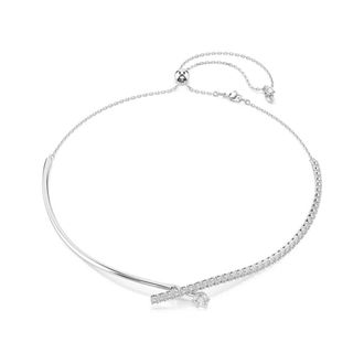 Swarovski Matrix Ketting - Dames - Kettingen - Grijs - ONE Size - Accessoires