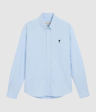 Ami Chemise Ami De Coeur Bleu Ciel