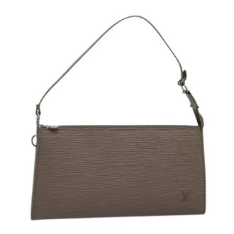 Louis Vuitton Pre-owned Mini Bags, female, Gray, Size: ONE SIZE Pre-owned Vintage Accessory Pouch