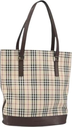 Burberry Pre-owned Tote Bags, female, Multicolor, Size: ONE SIZE Pre-owned Vintage Tote Bag