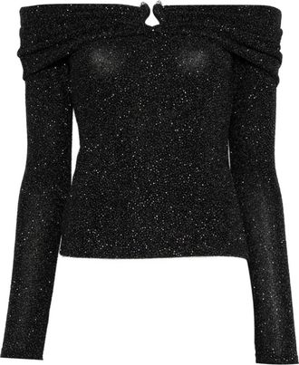 BA&SH Top con spalle scoperte - Nero