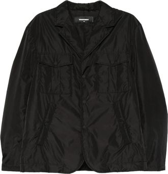 Dsquared2 Stijlvolle Jas voor Mannen - Heren - Zomerjassen - Zwart - L - Jassen