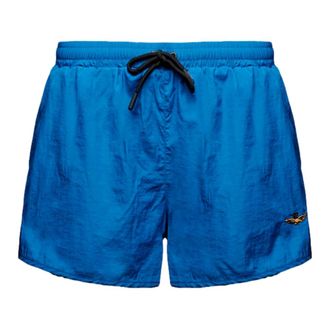Aeronautica Aeronautica Militare, Beachwear, male, Blue, Size: 3XL Bw0231Uct04311 Swim Shorts