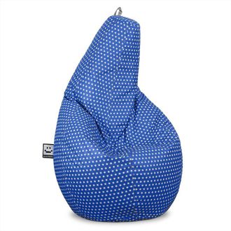 Happers Puff Pera Estampado Stars Azul Happers Xl