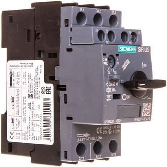 SIEMENS Disyuntor De Motor 3p 1.8-2.5a 1z 1r S00 3rv2011-1ca15