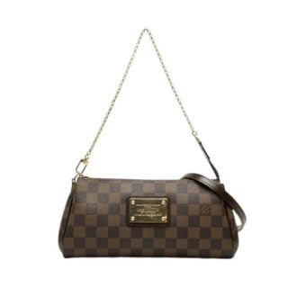Louis Vuitton Pre-owned Vintage Damier Schoudertas - Dames - Pre-owned - Bruin - Maat: ONE Size Leer