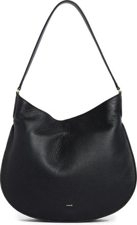 Vince Helena Leather Hobo Bag in Black at Nordstrom Rack