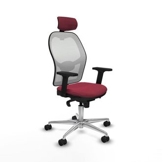 Piqueras y Crespo Piqueras Y Crespo Jorquera Silla De Oficina Granate Confortable