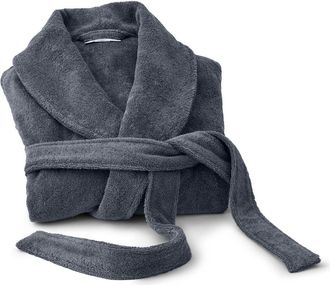 Boll & Branch Turkish Ultraplush Robe in Mineral at Nordstrom, Size X-Small
