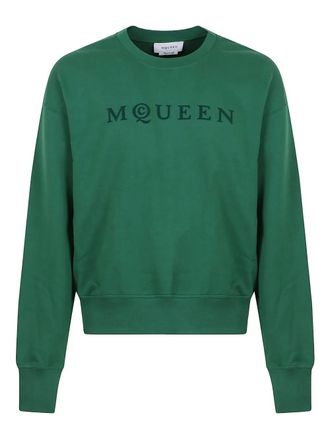 スウェット・トレーナー ALEXANDER MCQUEEN Pastel Green Cotton Sweatshirt Green Alexander McQueen Sweaters: Shop up to −65% | Stylight
