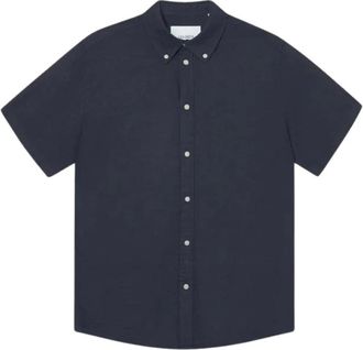 Les Deux Heren, Overhemden, Blauw, Maat: 2XL