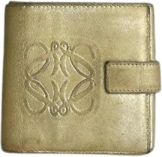 Loewe Pre-owned Wallets, female, Yellow, Size: ONE SIZE Pre-owned Madrid Vintage Wallet