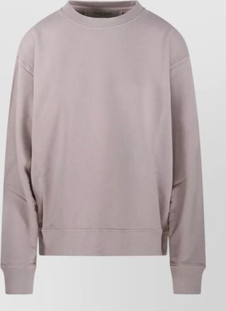 Golden Goose logo patch crew neck sweatshirt top