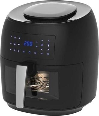 Trade Shop Trade Shop - Freidora De Aire Con 7.4lt Portero Ajustable Temperatura 9 Programas De Temporizador 1800 W