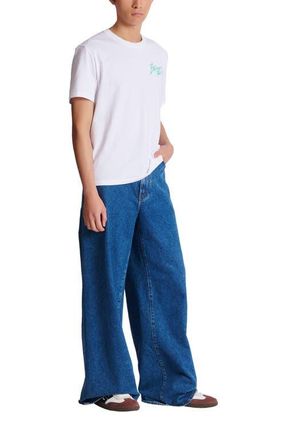 Balmain Printed cotton T-shirt in White at Nordstrom, Size Xxx-Large