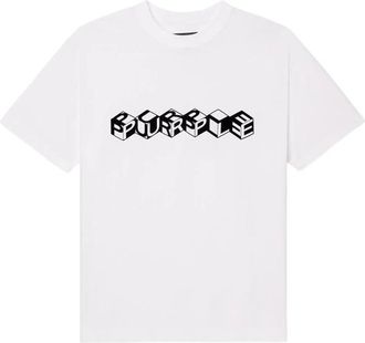 Purple Logo-print T-shirt