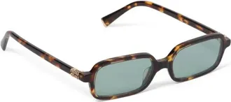 Miu Miu Eyewear SMU11ZC051EVAU Sunglasses - Brown