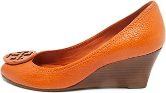 Tory Burch Pumps Sally con zeppa - Arancione