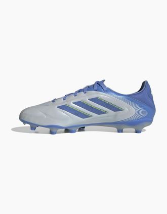 adidas Mens Firm Ground Lace-Up Closed Toe Boots - Halo Blue - Size: 10.5