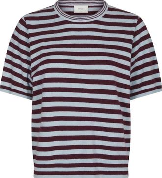 Neo Noir Maglia Girocollo Missy a Righe - - Knitwear - Donna - Multicolore - S