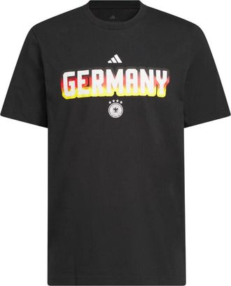 adidas World Cup 26 Germany Home Graphic T-Shirt Black KG3082