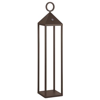 Rossini Illuminazione L&aacute;mpara de mesa de aluminio corten 2,2w 67cm rossini illuminazione