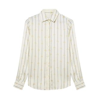 Brooks Brothers Camisa con logo - Blouses & Shirts - Mujer - Blanco - XS