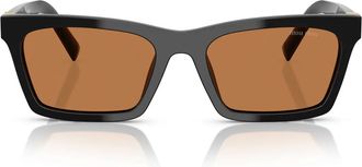 Miu Miu Sunglasses Mua05 S 16 K10 I Black/Brown Women