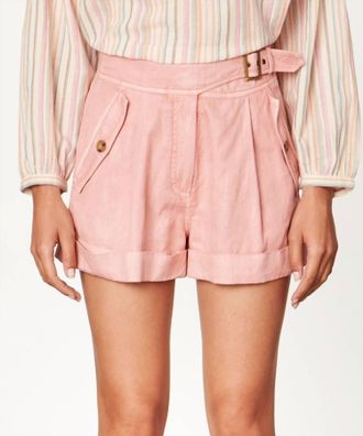 Vanessa Bruno Tobby Shorts In Vieux Rose
