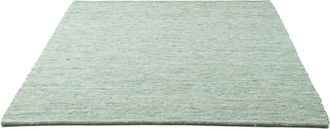 My Home Wollteppich »Pirker« rechteckig 12 mm Höhe Wendeteppich, meliert, reine Wolle, handgewebt, Scandi, Wohnzimmer