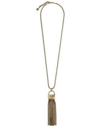Johnny Was Tassel Pendant Necklace