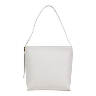 Coccinelle Tassen, Dames, Beige, ONE Size, Leer, C-Me Lock Medium Bag