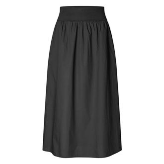 Sams&oslash;e & Sams&oslash;e Midi Skirts, female, Black, Size: XS Midi Skirts