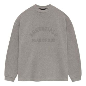Fear of God Heavy Long-Sleeve T-shirt Heather Grey 125SU242011F