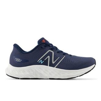 New Balance Mens Fresh Foam X Evoz ST in Blue/Grey/Red Synthetic, size 6.5